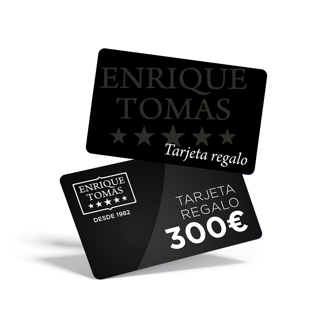 Schenke Jamón, schenke Glück – Enrique Tomás Geschenkkarte