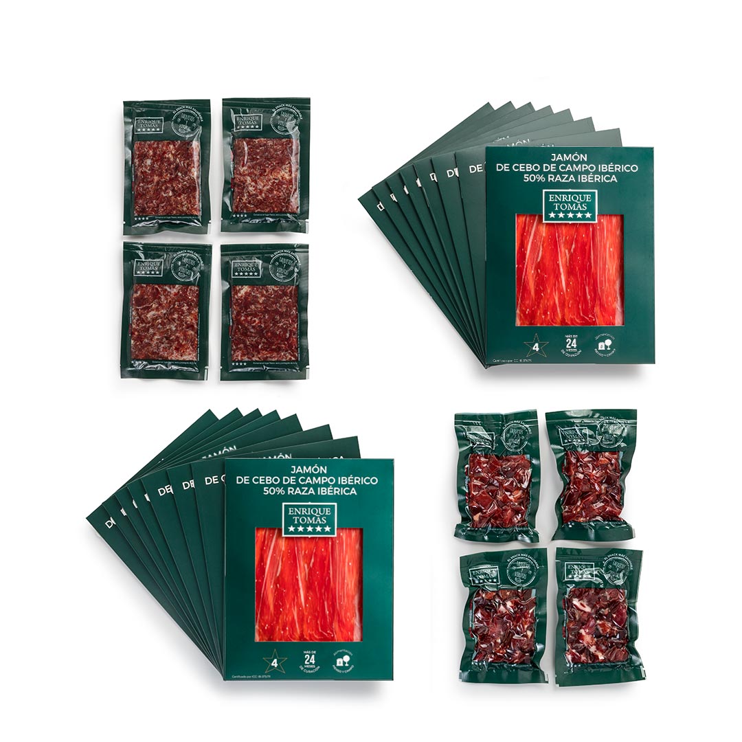 Jamón de Cebo de Campo Ibérico 50% raza Ibérica | No Te Cortes