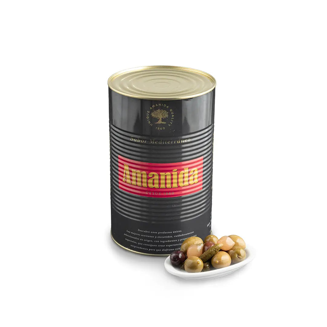 Cóctel de aceitunas - Lata 2kg Aceite de oliva 37.25