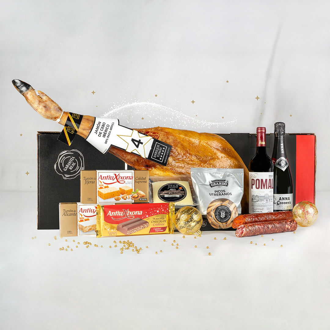 Lote de Jamón de cebo Ibérico 50% raza Ibérica