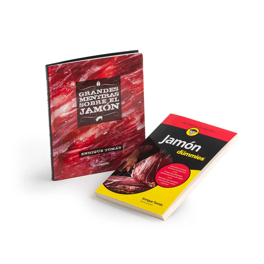 Dos Libros| Jamón para Dummies + Grandes Mentiras sobre el Jamón Regalos originales con jamón 31.95