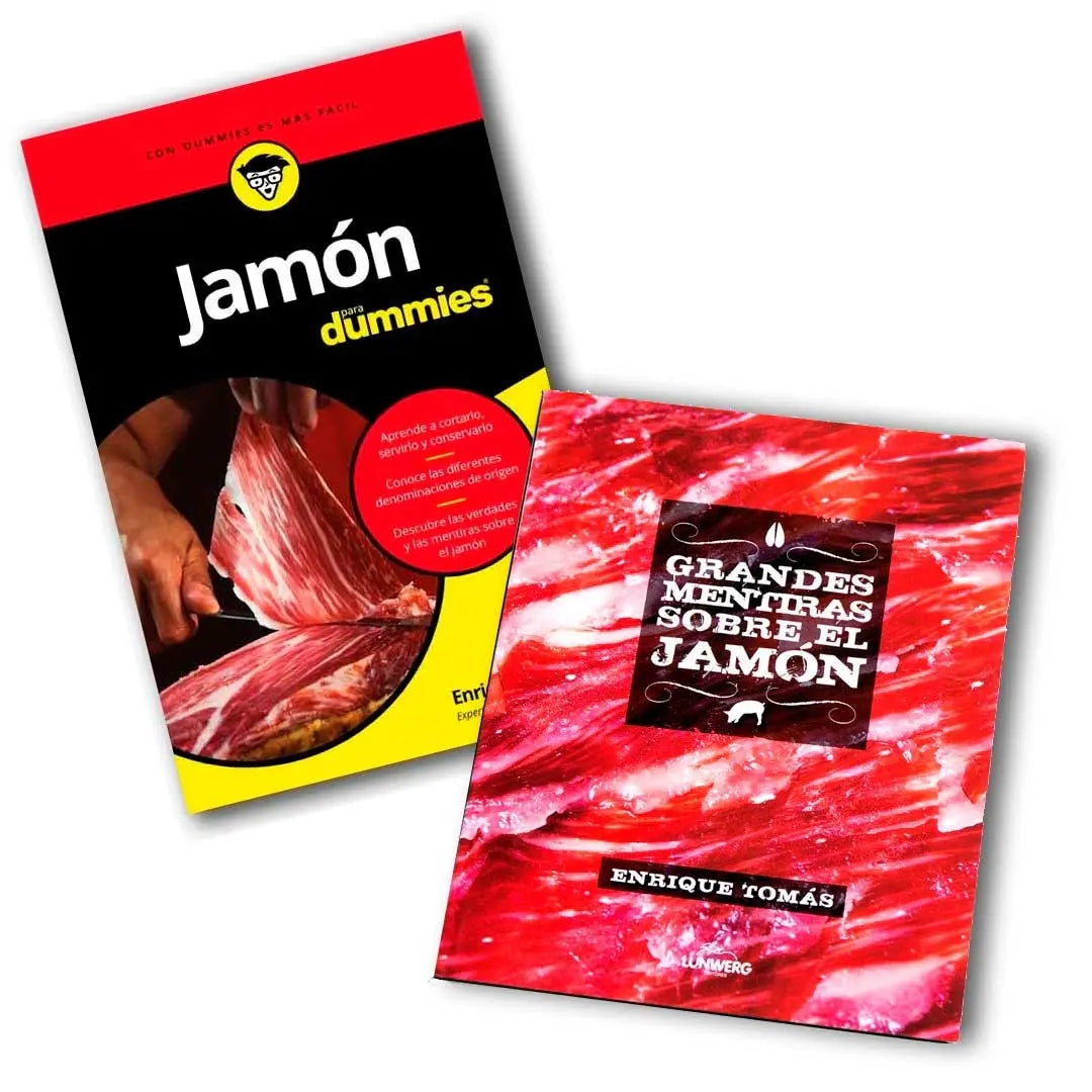 Dos Libros| Jamón para Dummies + Grandes Mentiras sobre el Jamón Regalos originales con jamón 31.95
