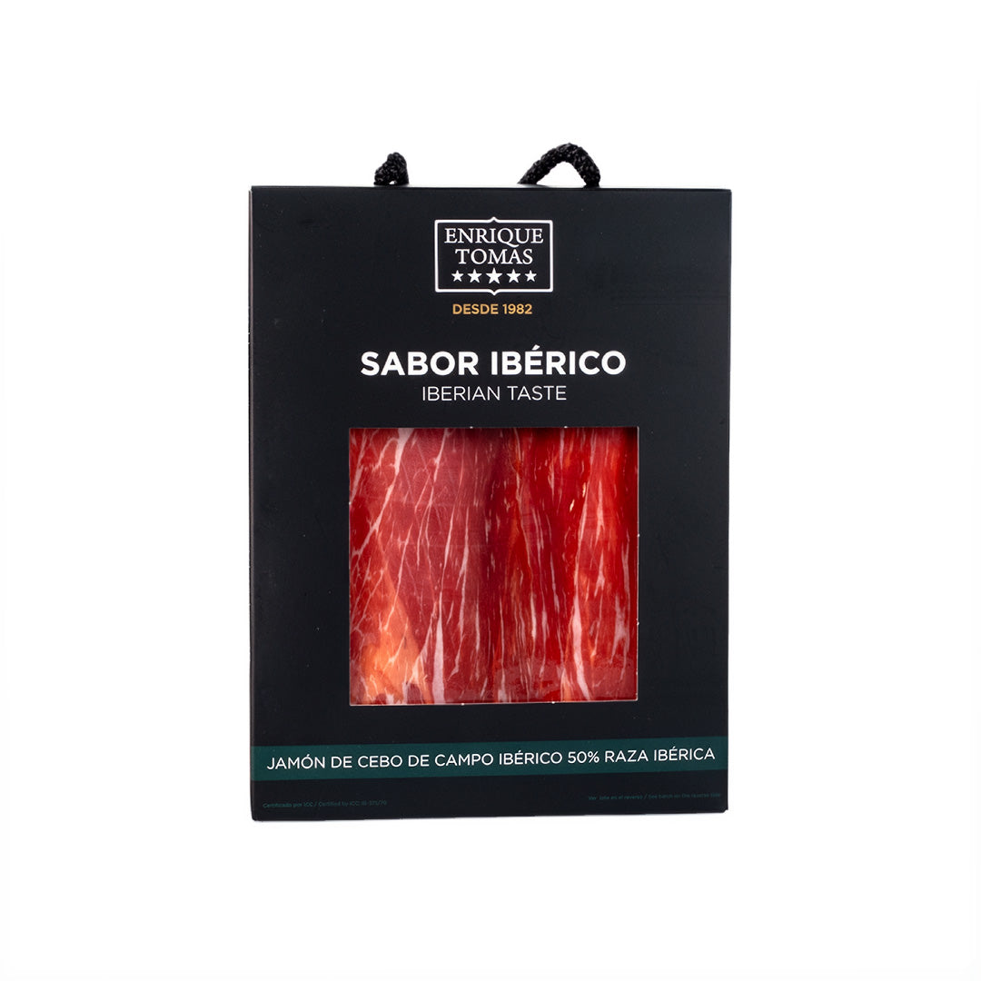 Pack Sabor Ibérico Jamón de Cebo de campo Ibérico 50% Raza Ibérica