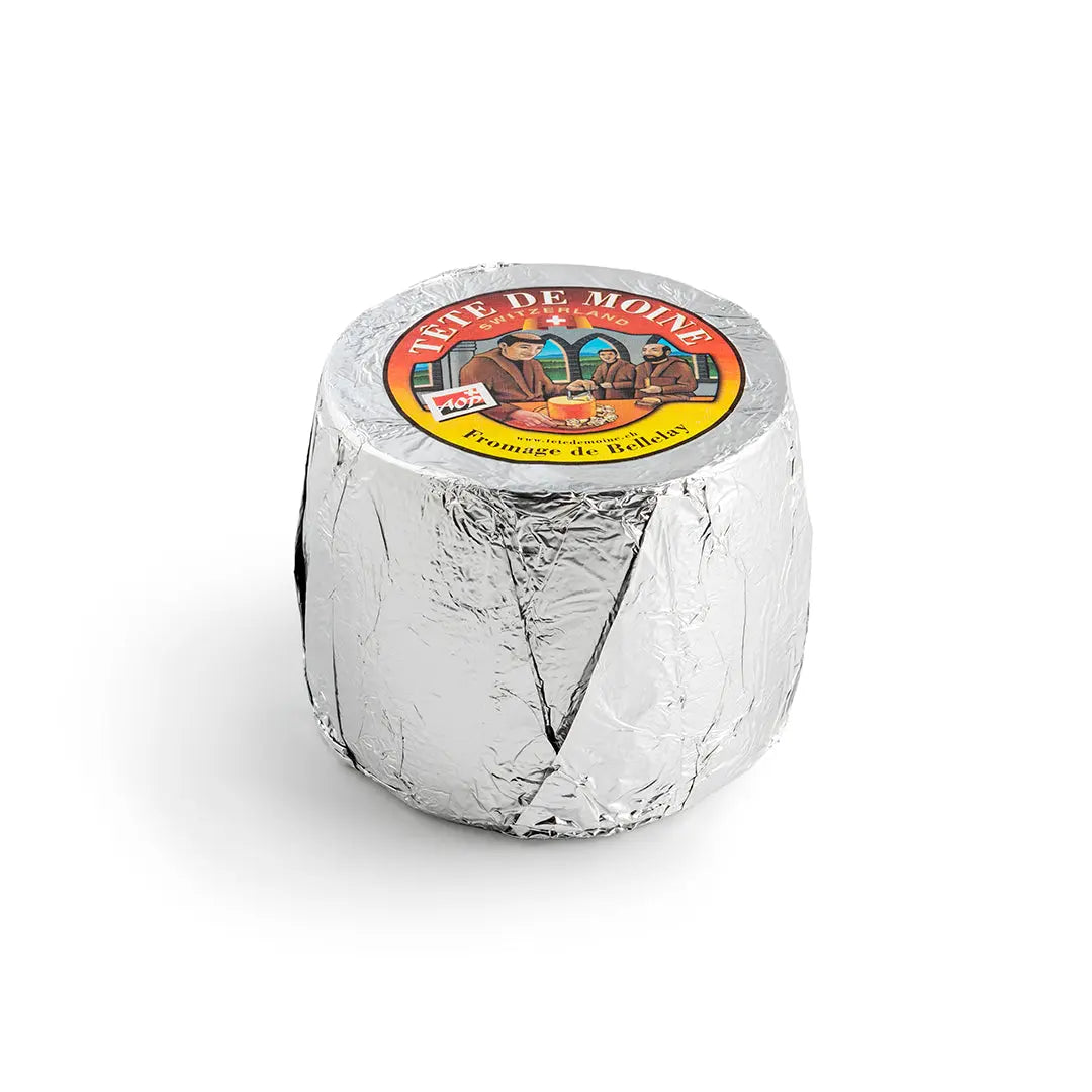 Queso suizo Tête de Moine AOP + Regalo Molinillo cortador sin tapa Quesos 38.11