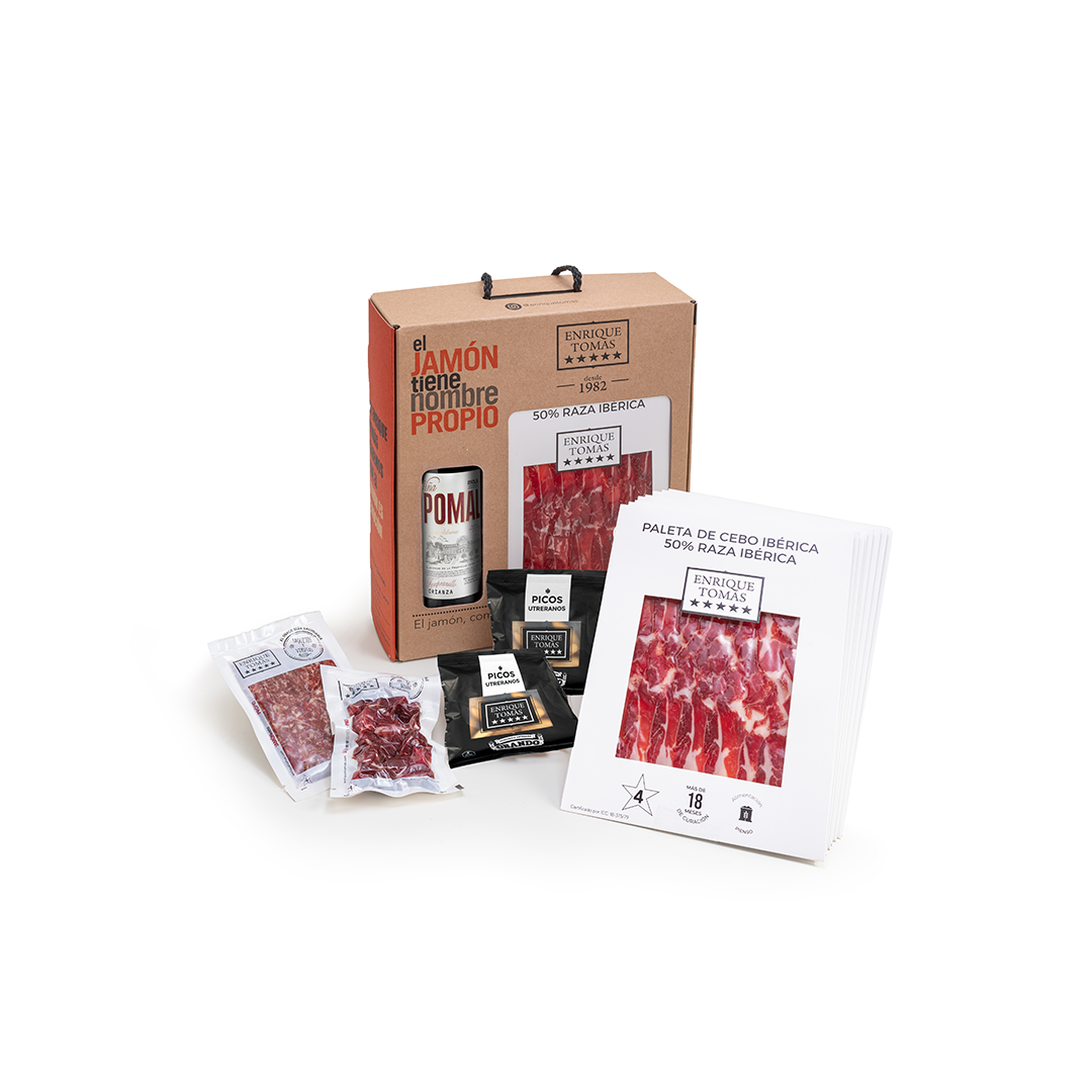 Pack paleta y vino - 4 estrellas