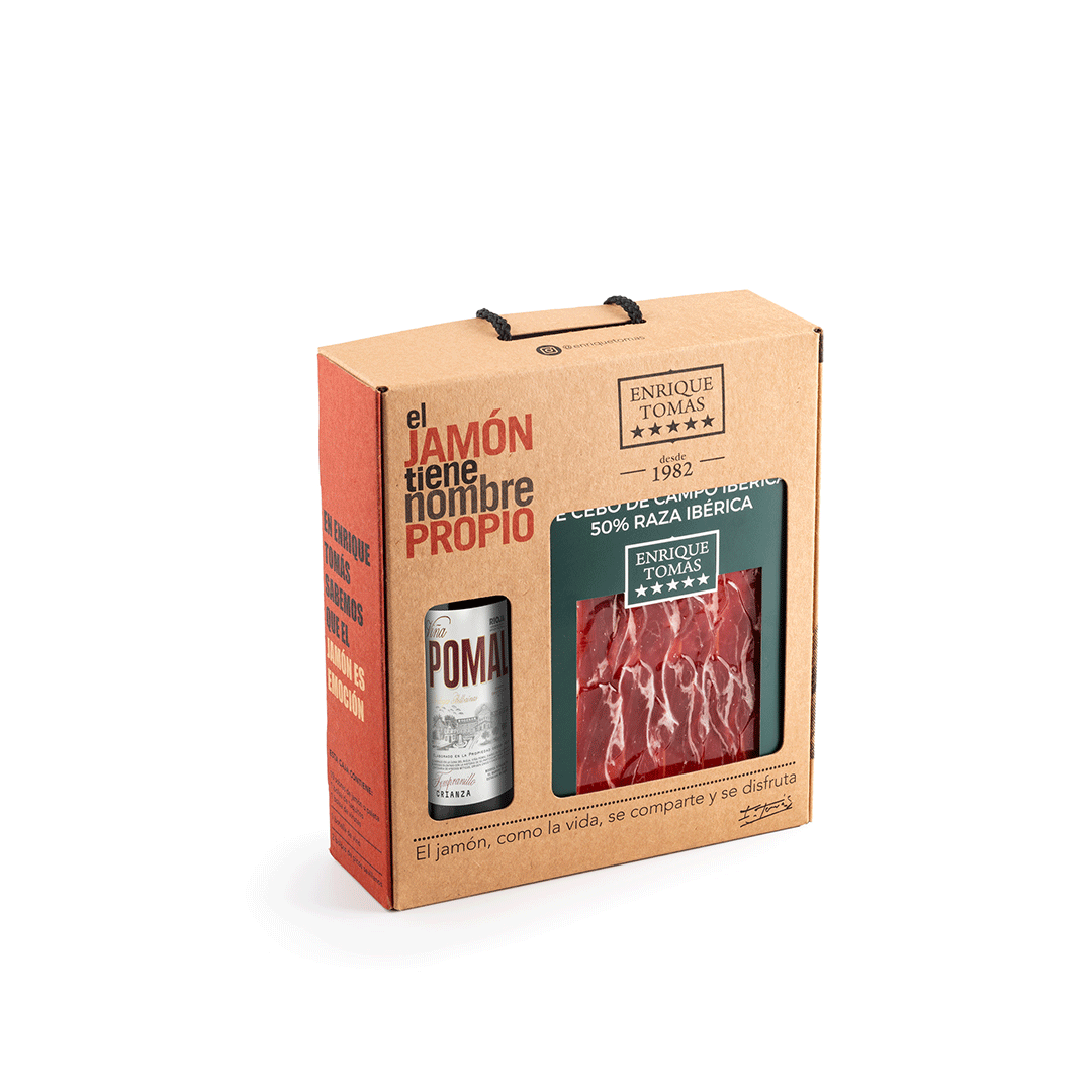 Pack paleta y vino - 4 estrellas premium