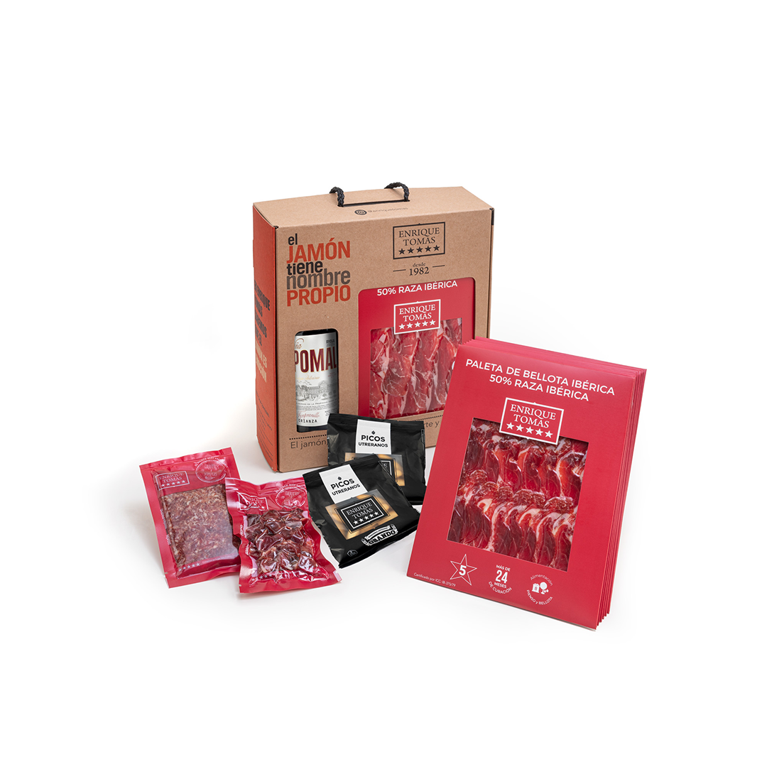 Pack paleta y vino - 5 estrellas