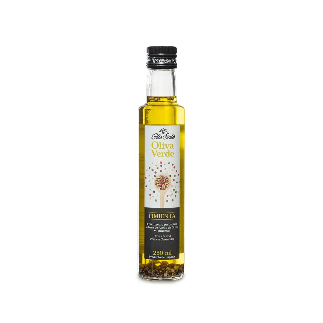 Aceite de oliva 4 pimientas 250ml - Enrique Tomás