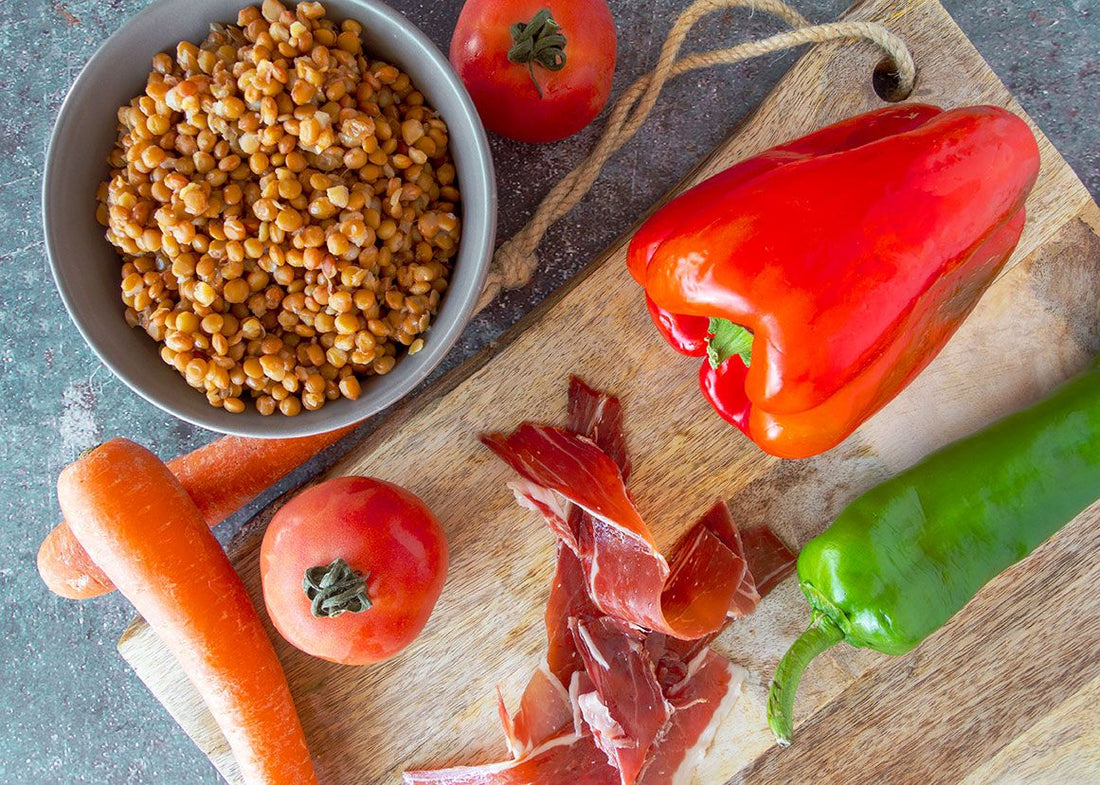 Ingredientes Ensalada de Lentejas