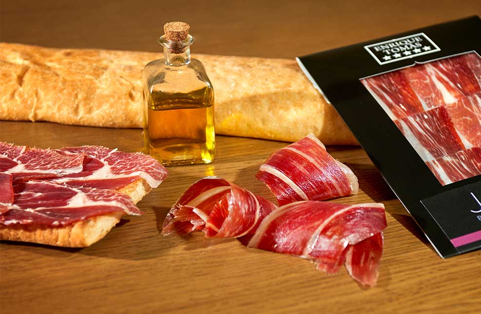 Calorías del jamón ibérico ¿con grasa o sin grasa?