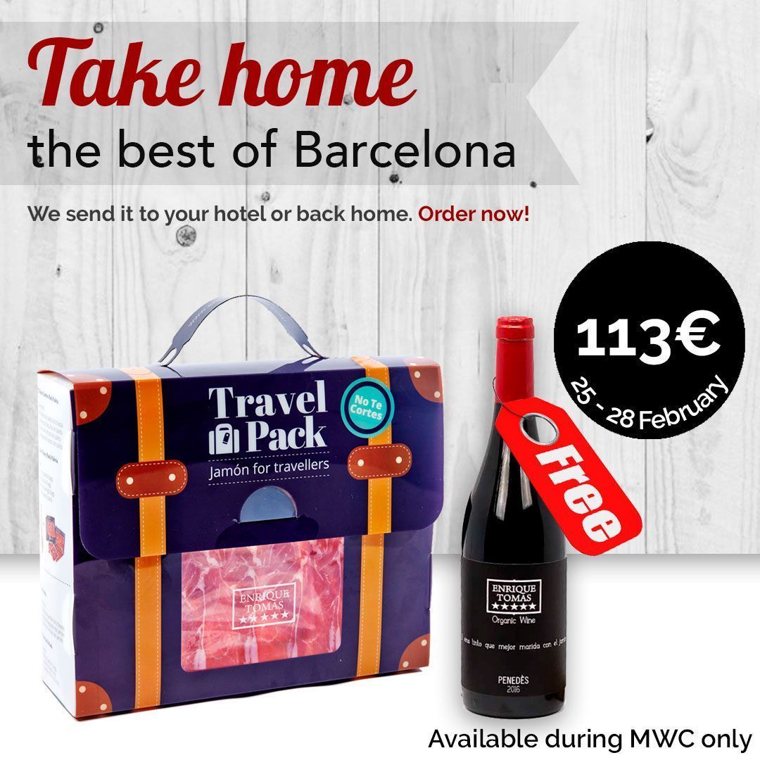 Visita el Mobile World Congress y disfruta del mejor Jamón!