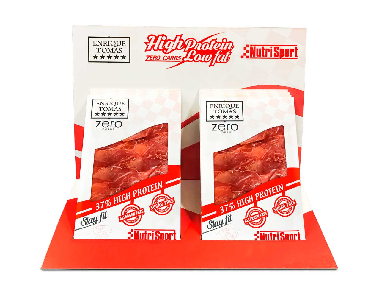 Enrique Tomás y Nutrisport  lanzan juntos el Jamón Gran Reserva Zero