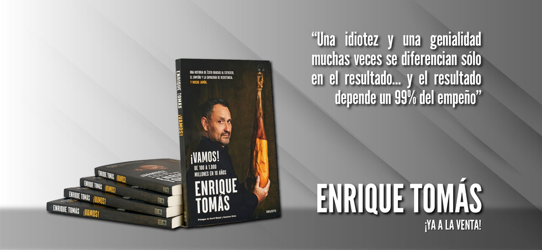 El nuevo libro de Enrique Tomás: ¡Vamos! De 100 a 1.000 millones en 10 años