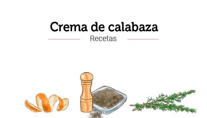 receta crema de calabazas y jamon