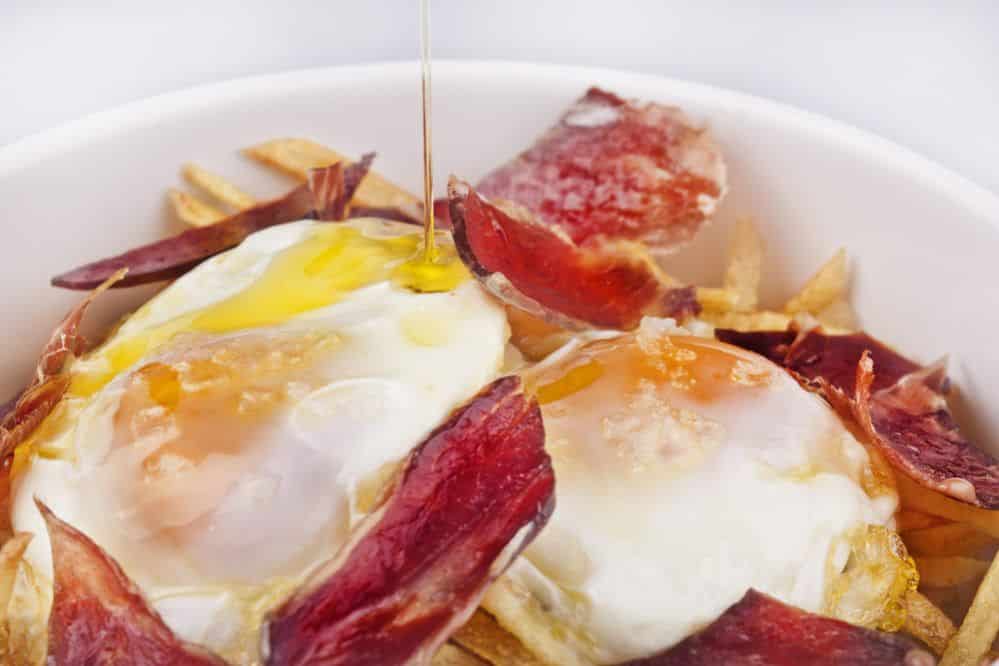 el jamon serrano se puede freir