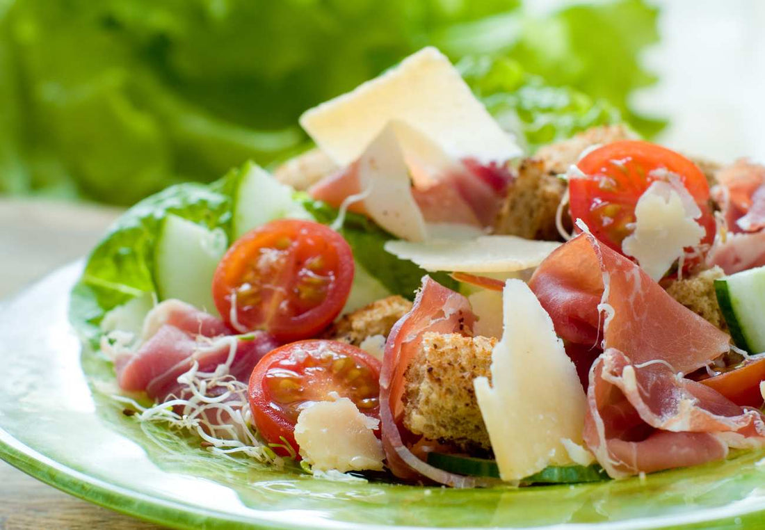 ensalada de jamón serrano