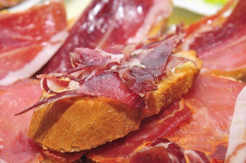 formas de comer jamon iberico