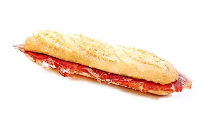 jamwich sandwich bocata de jamon iberico