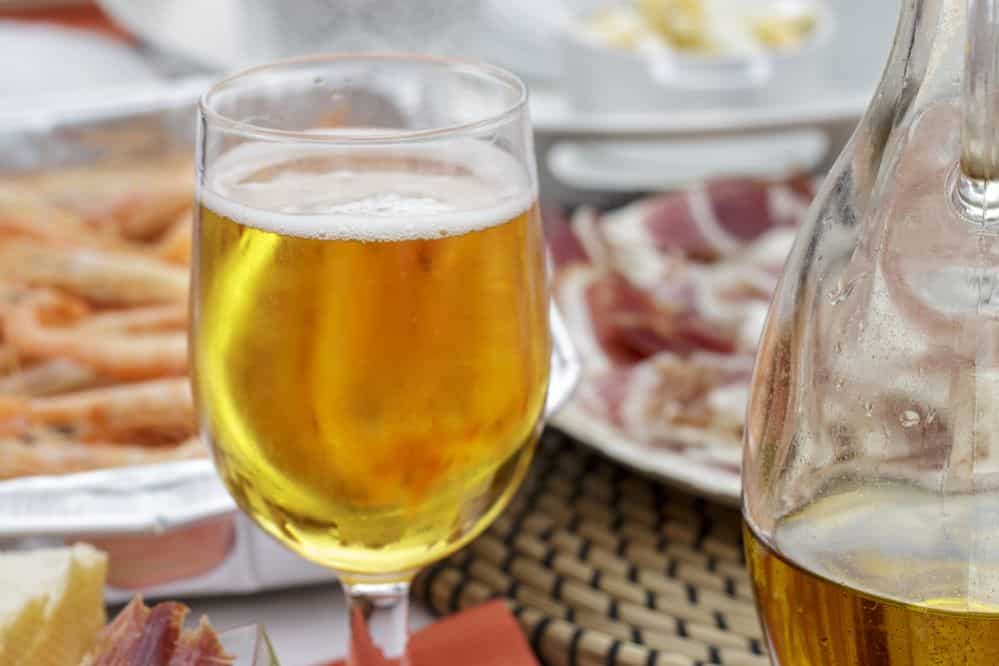 maridaje de jamon iberico y cerveza