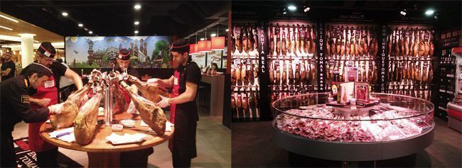 tienda jamon les glories barcelona