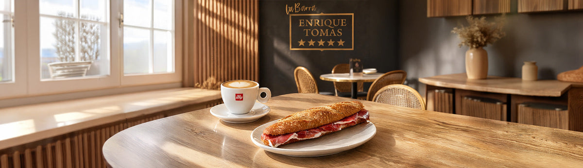 illycaffè y Enrique Tomás se unen para elevar la experiencia gastronómica, incorporando café illy en todos sus establecimientos