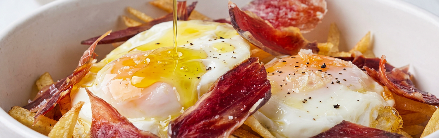 ¿El jamón serrano se puede freír?
