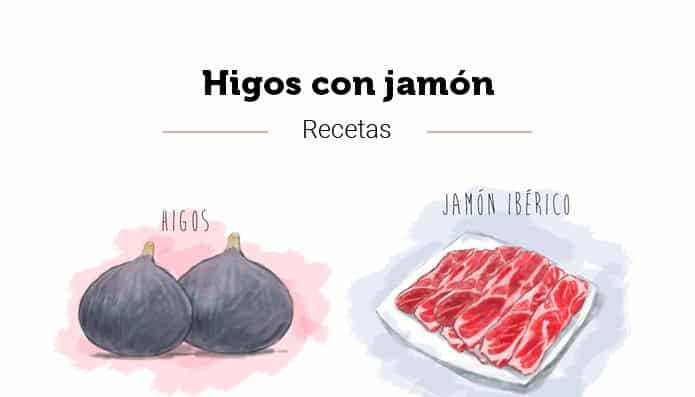 receta higos con jamon
