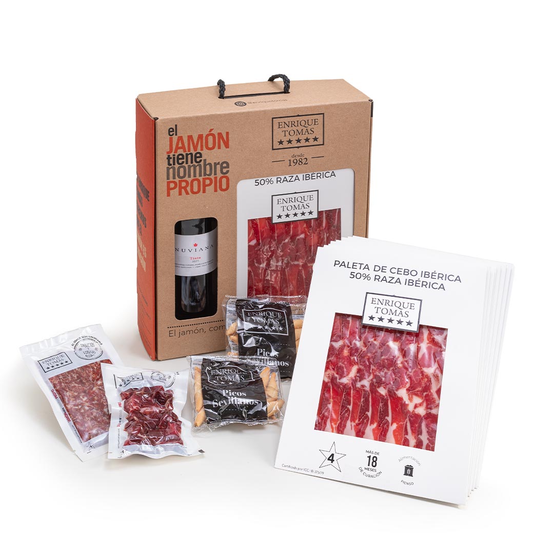 PACK JAMÓN Y VINO