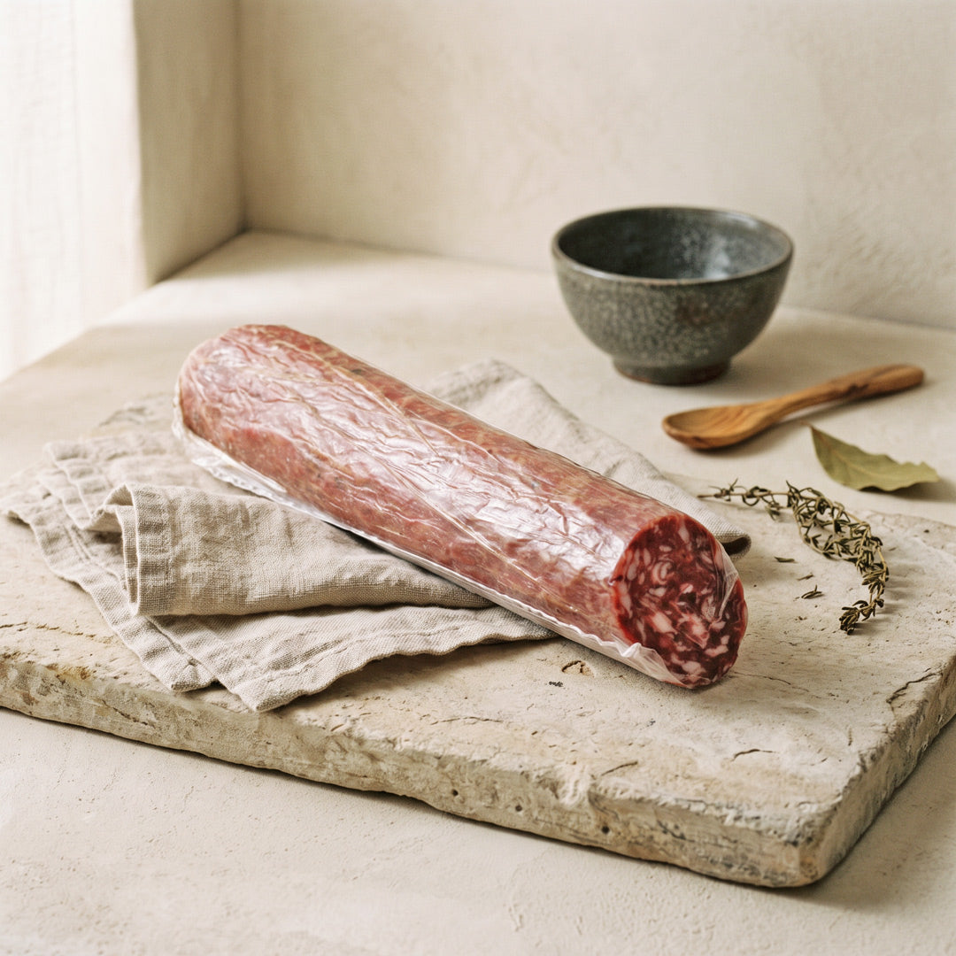 Salchicón de bellota ibérico campaña - Demie piece