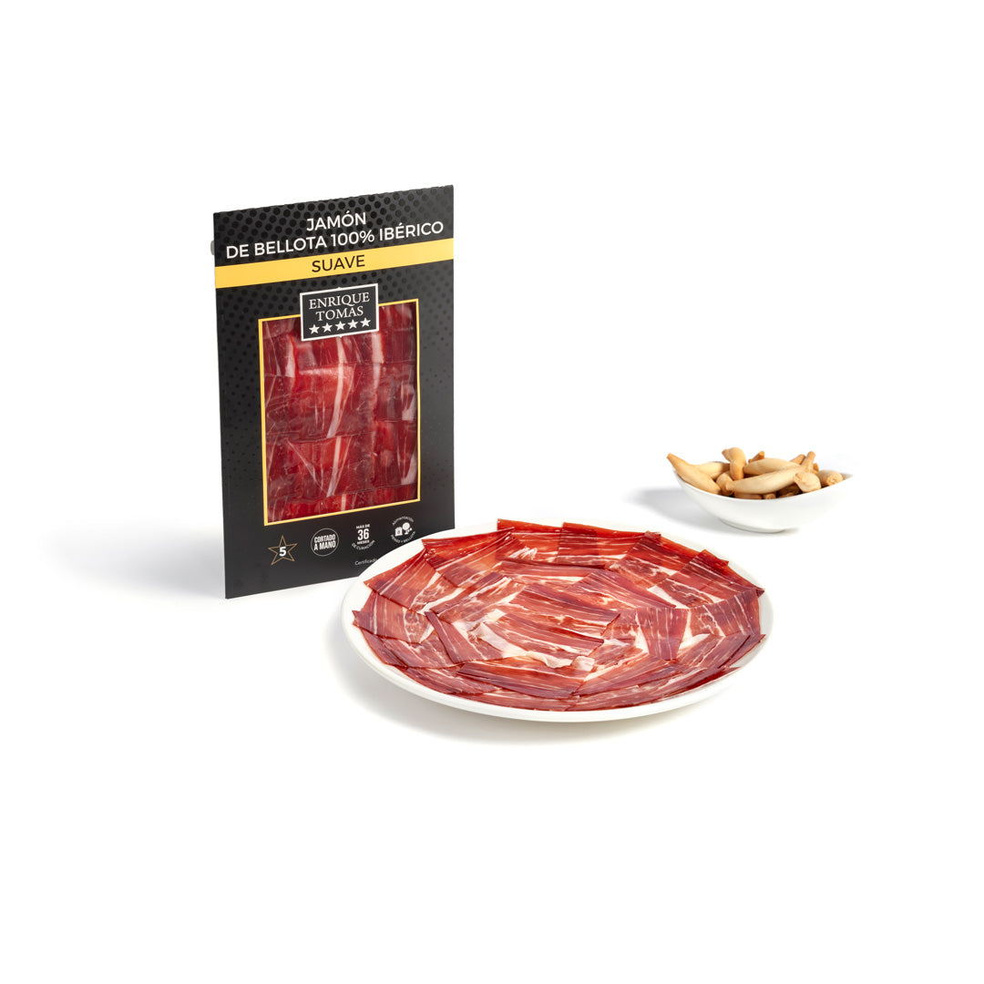 100% Iberian Mild Acorn-fed Ham - Sachet 80 gr