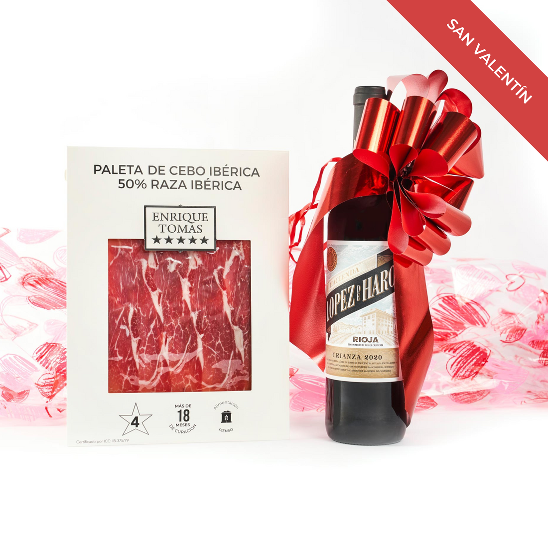 Prosciutto iberico Cebo de Campo dell'Andalusia senza additivi Gourmet  Madrid