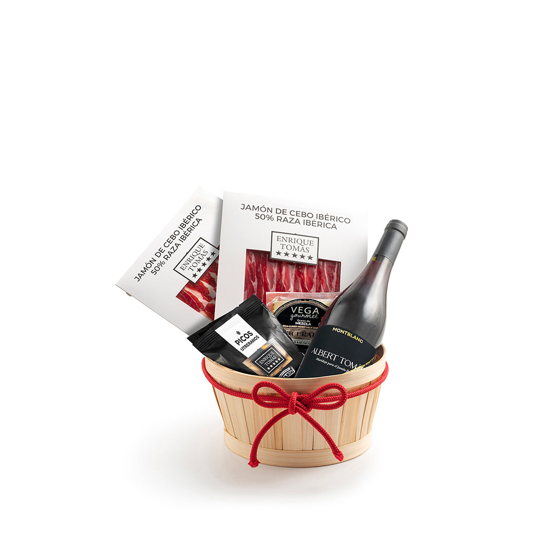 Cesta Maridaje Tinto Albert Tomás