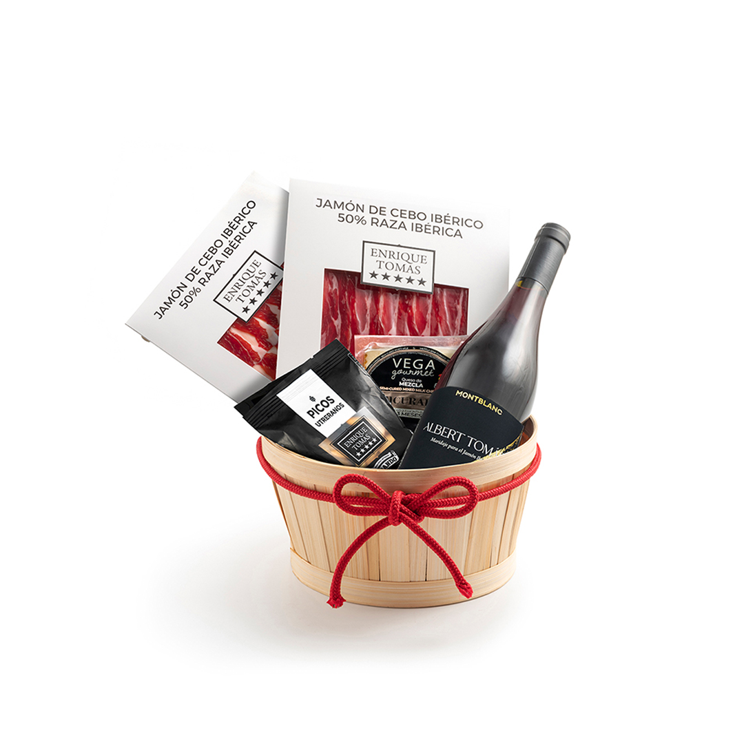 Cesto Degustazione Vino Rosso Albert Tomás