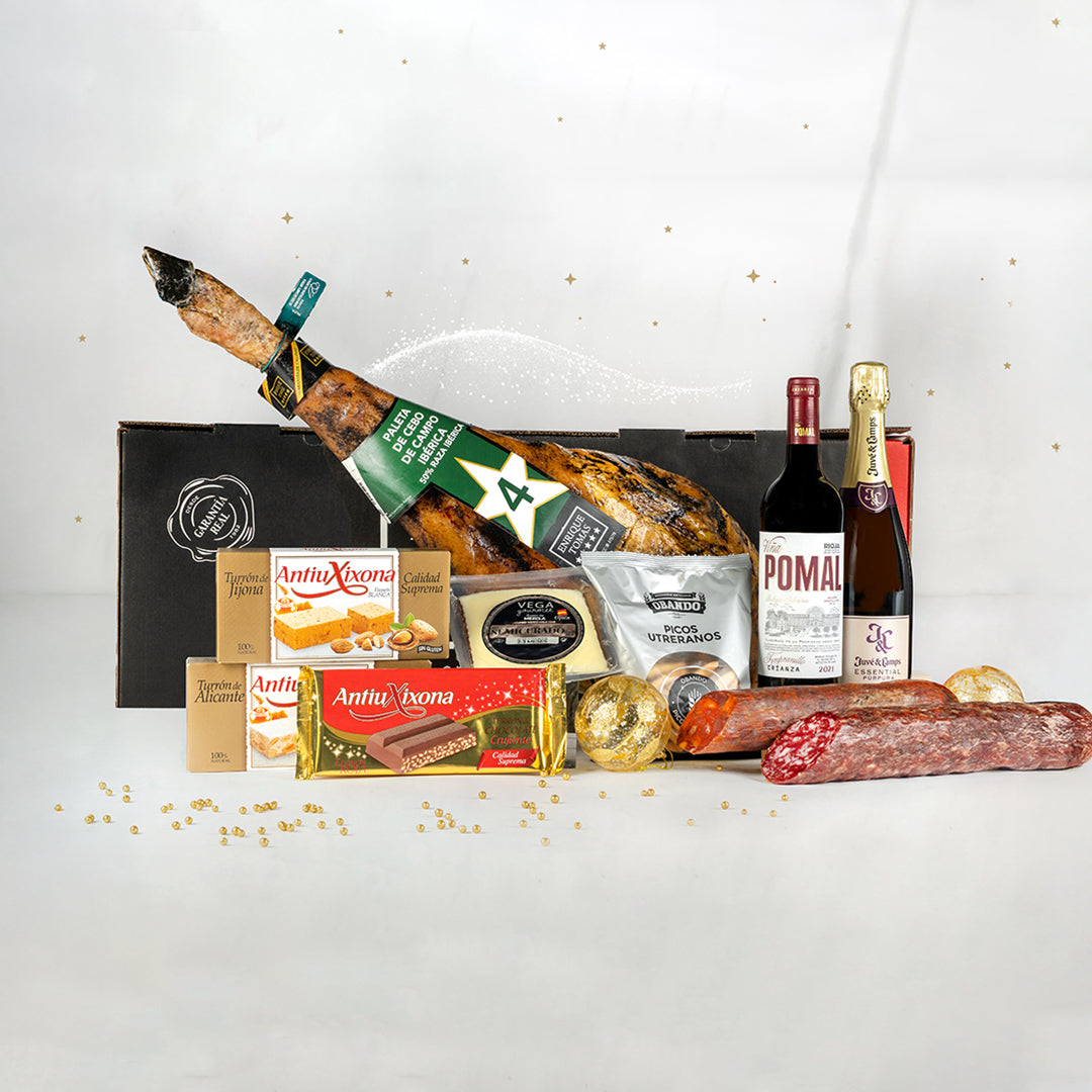 Lote de Paleta de Cebo de Campo Ibérica 50% raza Ibérica