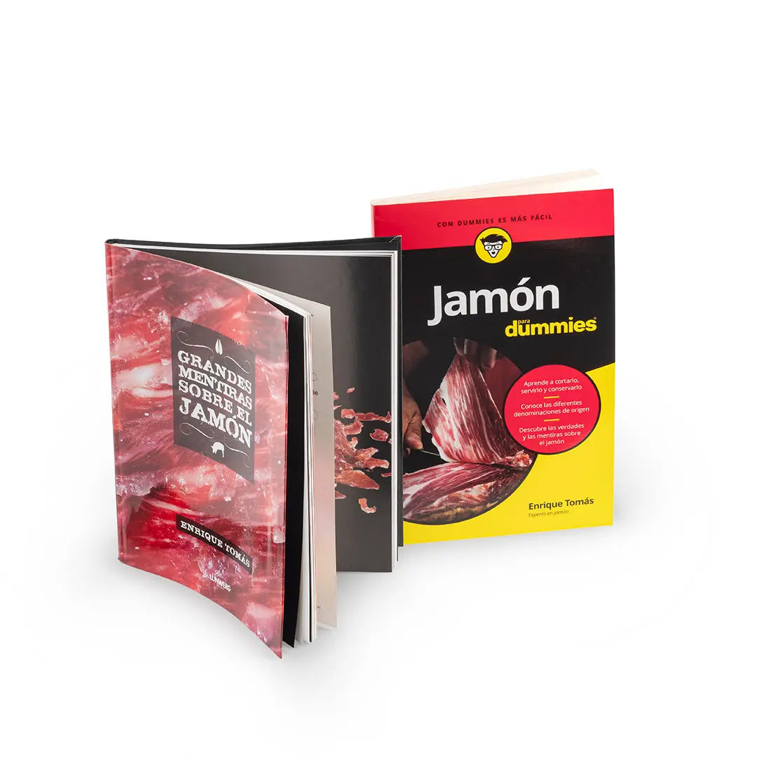 Dos Libros| Jamón para Dummies + Grandes Mentiras sobre el Jamón Regalos originales con jamón 31.95