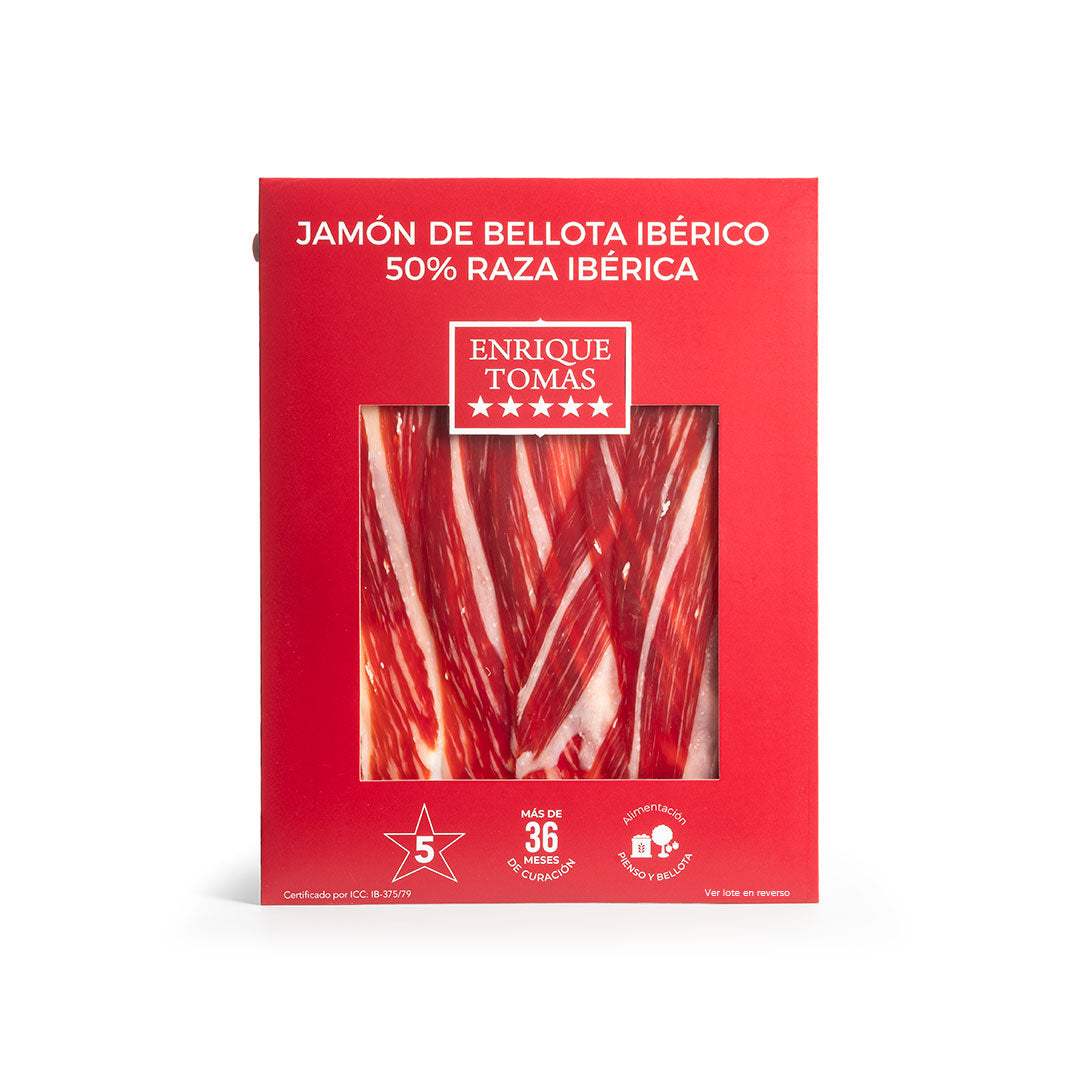Jamón de Bellota Ibérico 50% raza Ibérica - Sobre 80gr