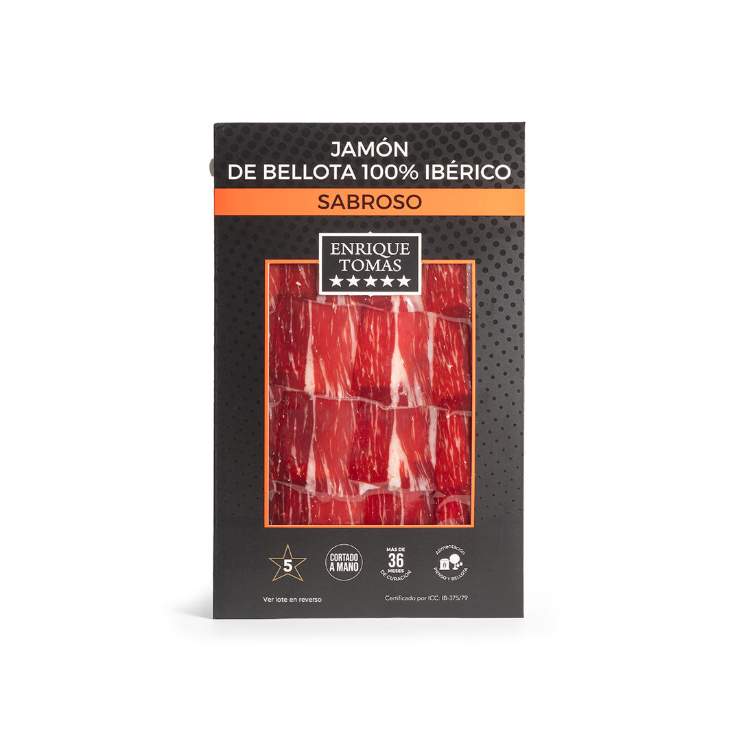 Jamón de Bellota 100% Ibérico Sabroso - Sobre 80 gr