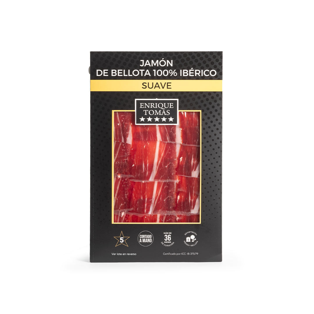 100% Iberian Mild Acorn-fed Ham - Sachet 80 gr