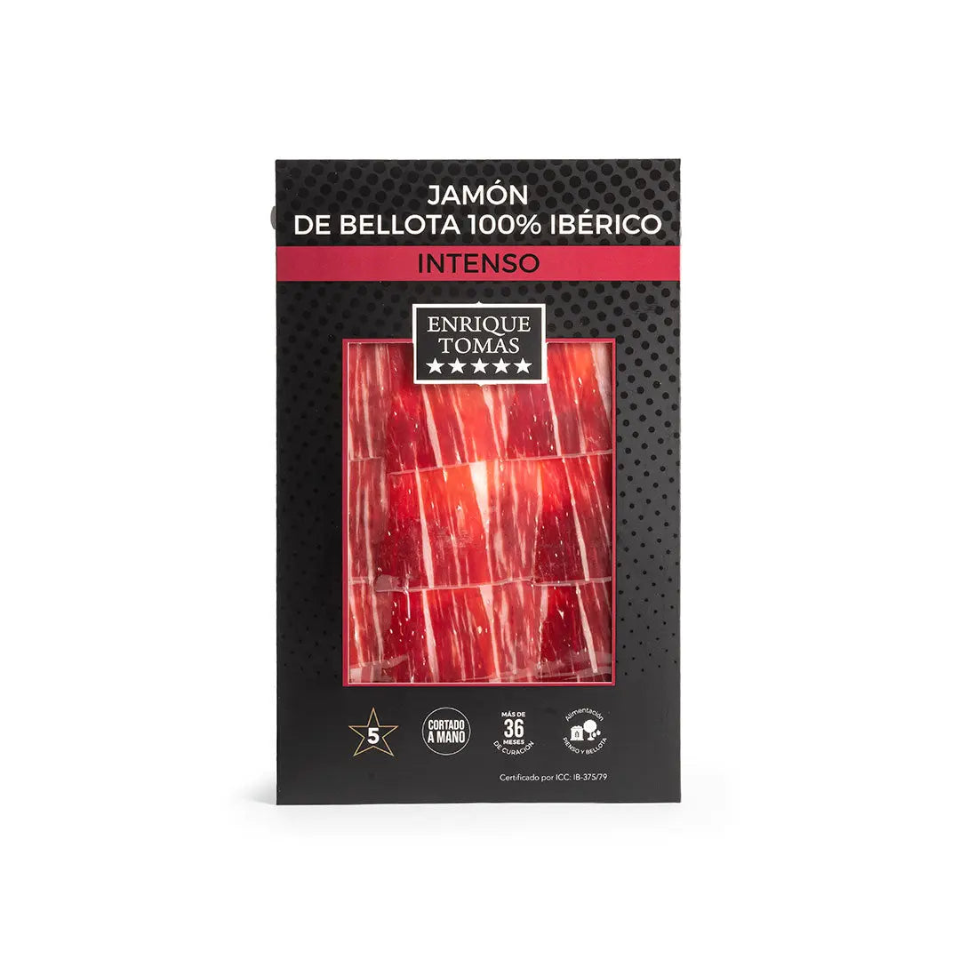 Jamón de Bellota 100% Ibérico Intenso - Sobre 80 gr Comprar Jamón Ibérico de bellota 100% 25.80
