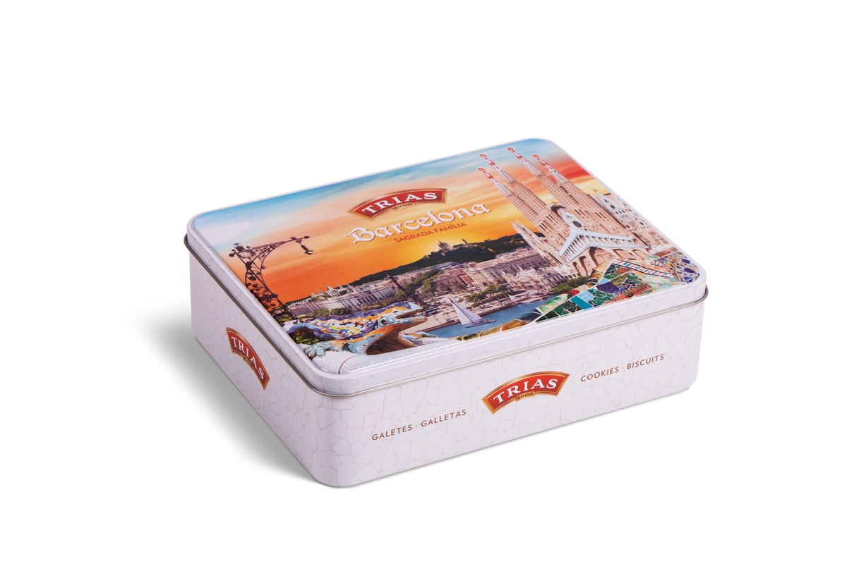 Lata Galletas Trias Sagrada Familia 300g