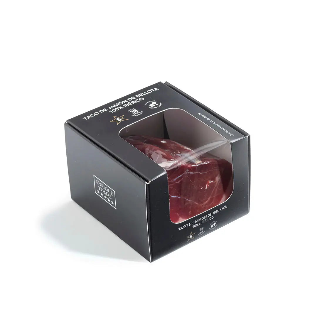 Taco de Jamón de bellota 100% raza ibérica Jamón ibérico 100% de Bellota - Pata Negra 225.00