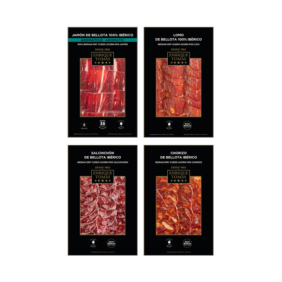 Caja Cata de Jamón de Bellota 100% Ibérico