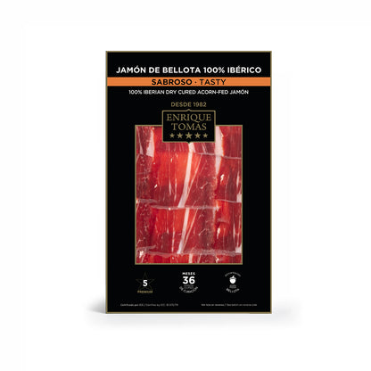 Iberischer 100%  Leckerer Eichelschinken  - Beutel 80 gr