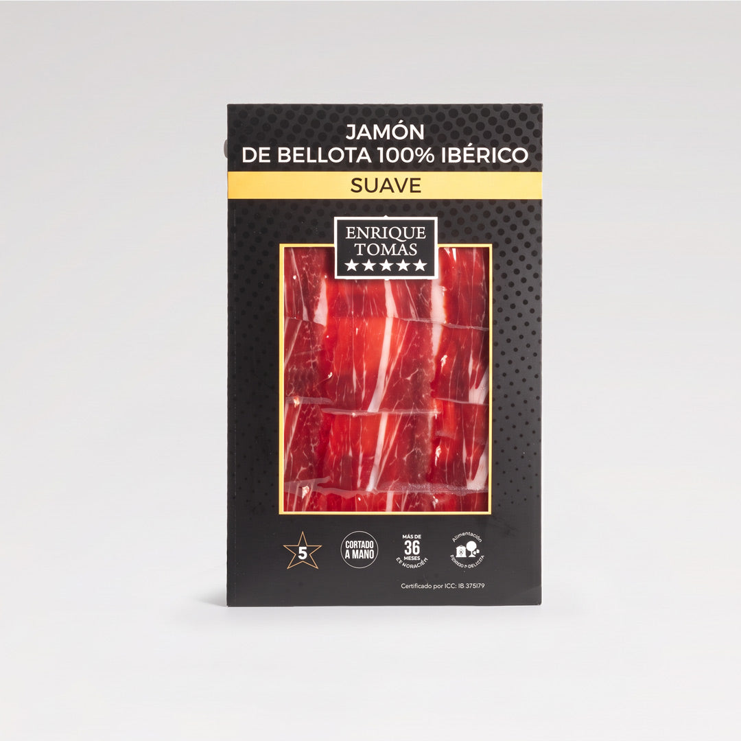 100% Iberian Mild Acorn-fed Ham - Sachet 80 gr