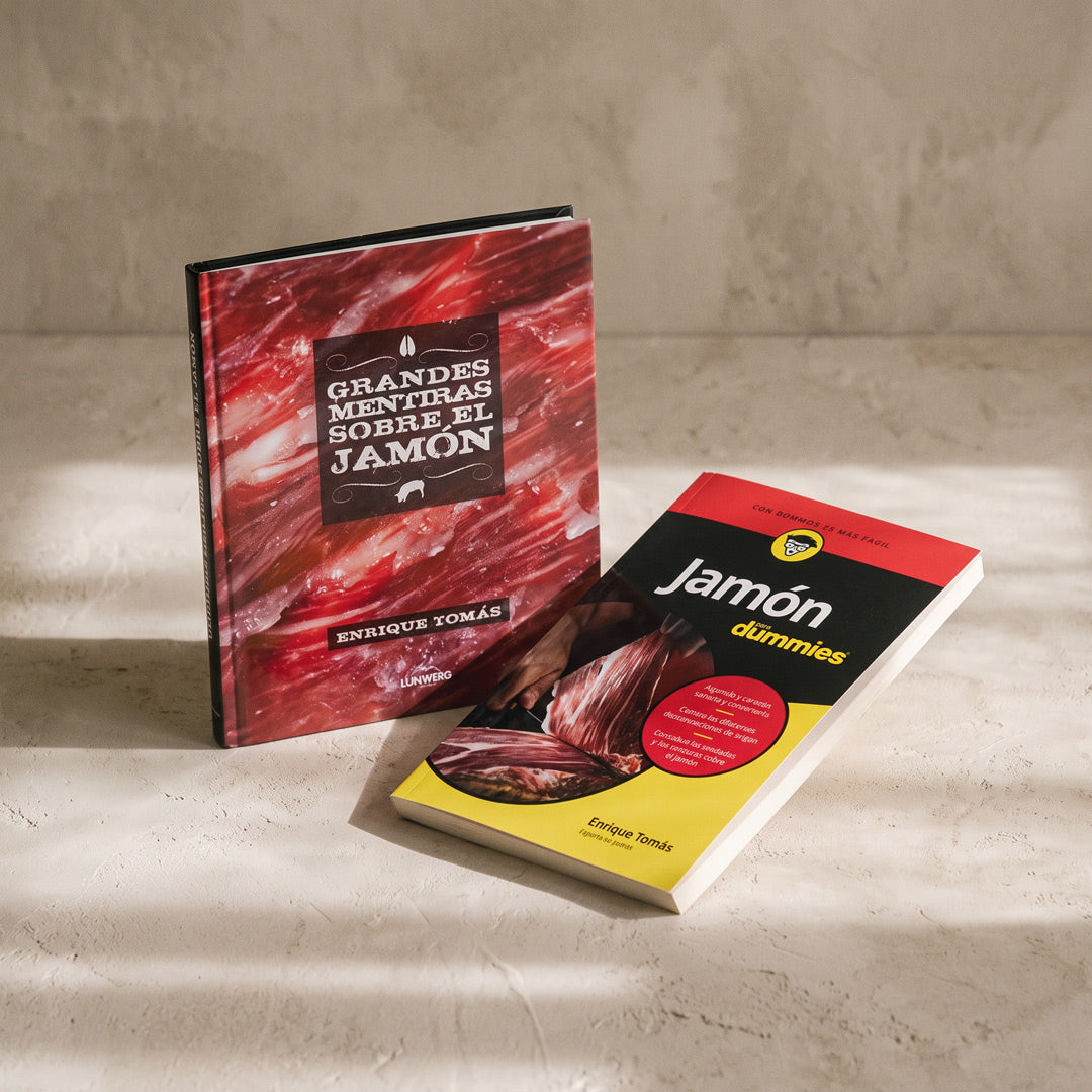 Deux livres Le Jamón pour les Dummies + Les plus gros mensonges sur le Jamón