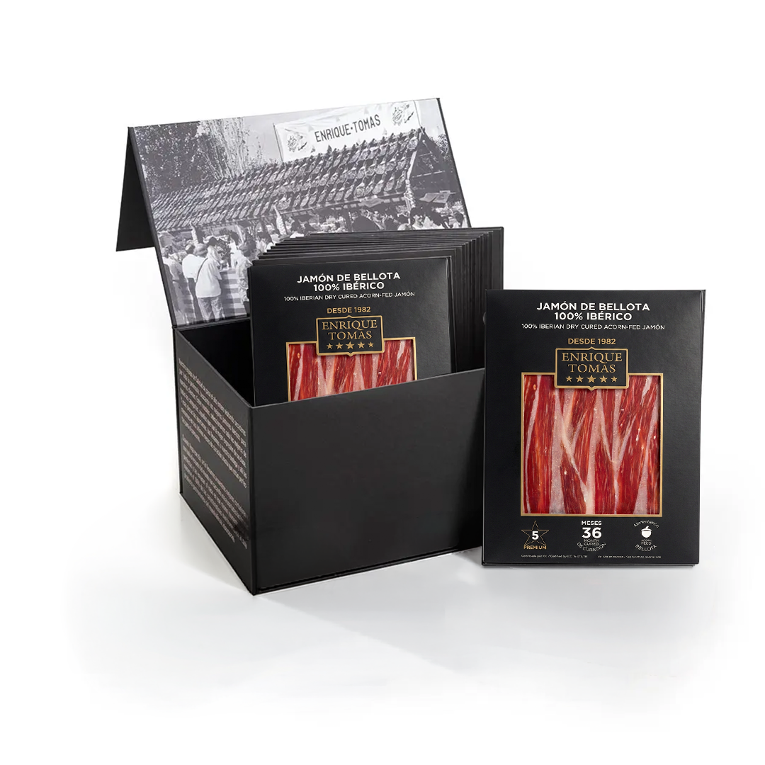 Bellota 100% Iberian Ham -Selection |Sliced Ready