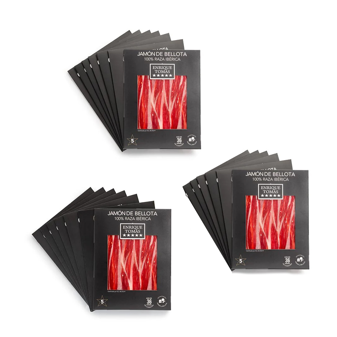 Bellota 100% Iberian Ham -Selection |Sliced Ready