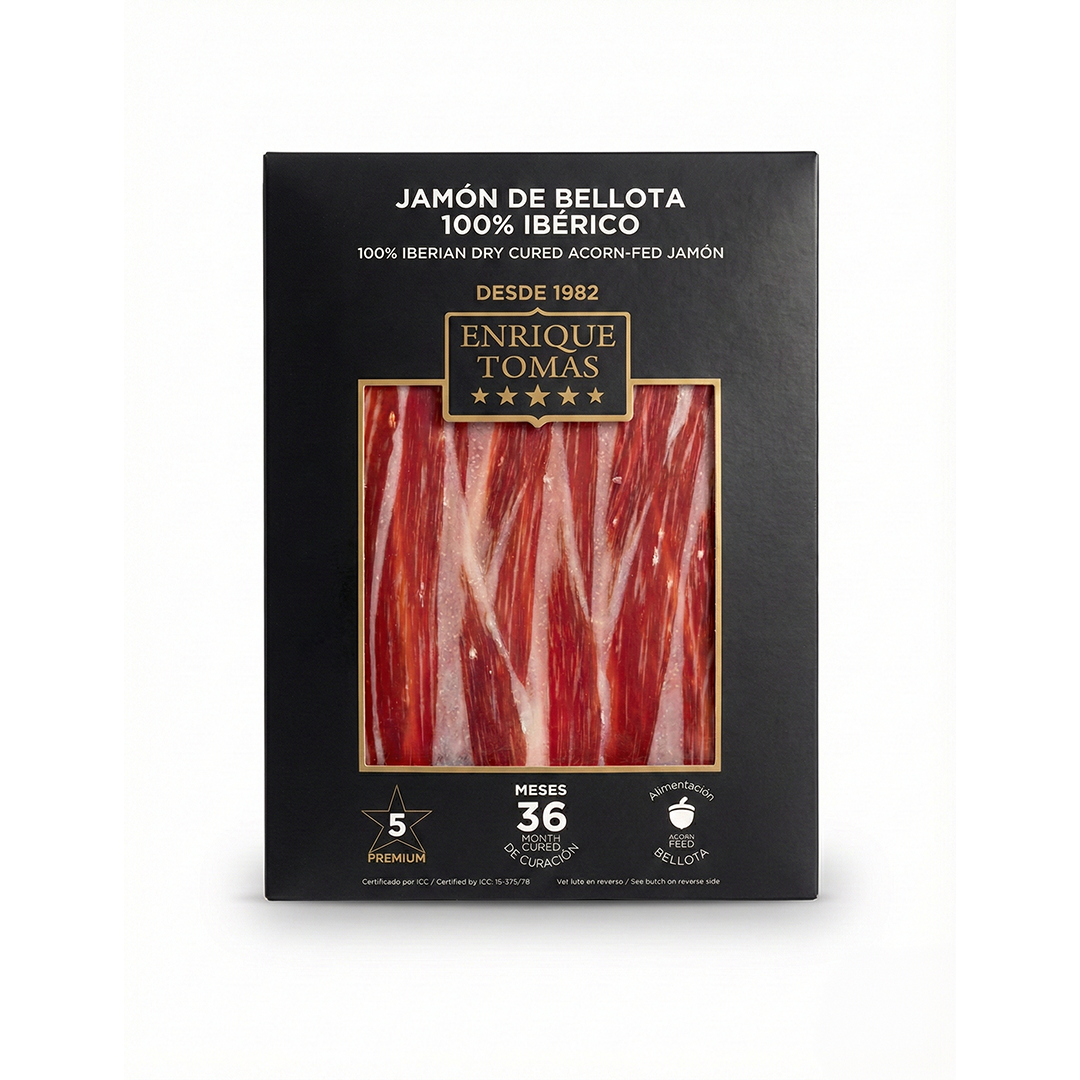 Jamón de Bellota 100% Ibérico - Sobre 80 gr