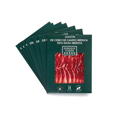 Pack Sabor Ibérico Jamón de Cebo de campo Ibérico 50% Raza Ibérica