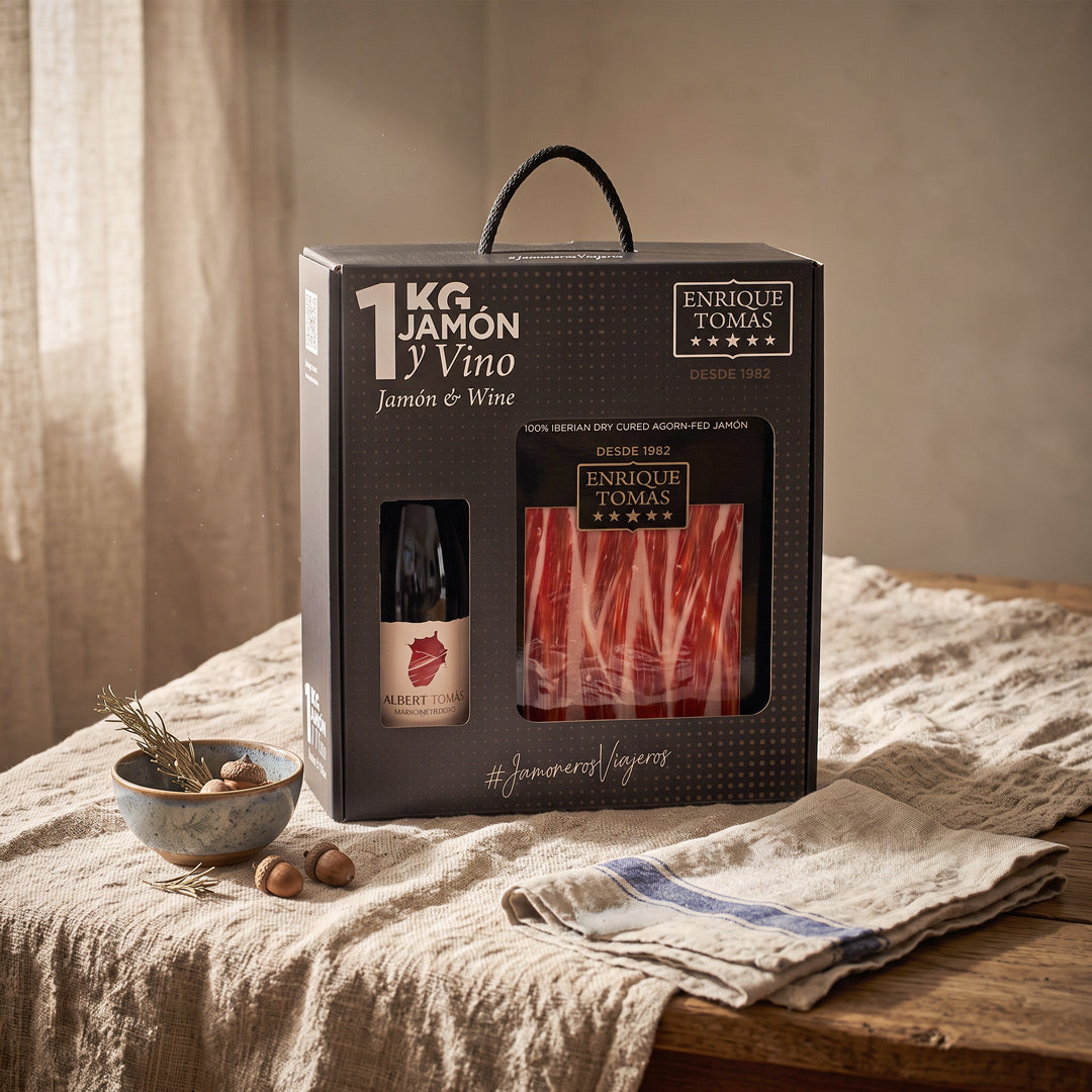 PACK Jamón et vin- Épaule Bellota 100% Ibérique